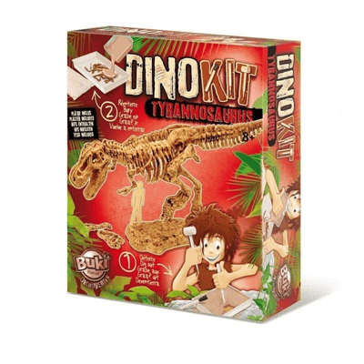 ערכת חפירה דינוזאור טירנוזאורוס לילדים Dino Kit Buki