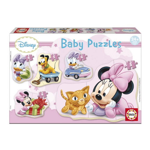 פאזל פעוטות מיני מאוס Disney Baby Puzzles