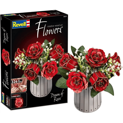 פאזל תלת־ממד זר ורדים Dream of Roses 326 חלקים Revell