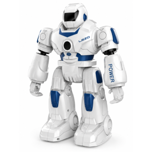 רובוט חכם נטען MACHINA Power Robot לבן וכחול