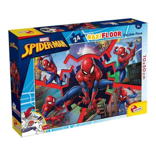 פאזל רצפה ספיידרמן – 24 חלקים גדולים וצבעוניים