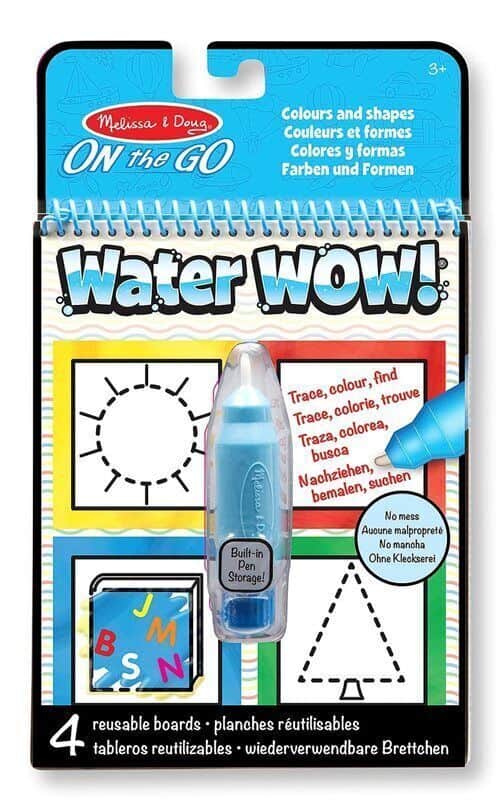 חוברת טוש המיים צורות וצבעים מליסה ודאג Melissa and Doug