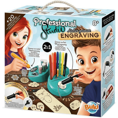 סטודיו מקצועי לחריטה על עץ ומתכת Buki Professional Engraving