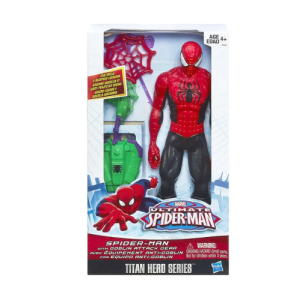 ספיידרמן עם ערכת נשק גובלין ירוק Titan Hero Series