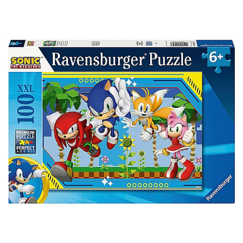 פאזל 100 חלקים סוניק הקיפוד