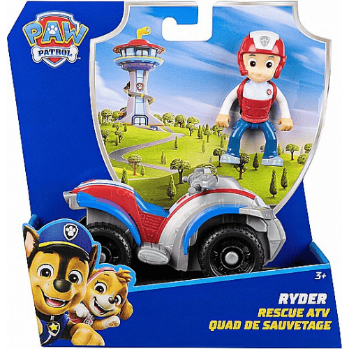 מפרץ ההרפתקאות רכב ודמות ריידר Ryder Rescue ATV