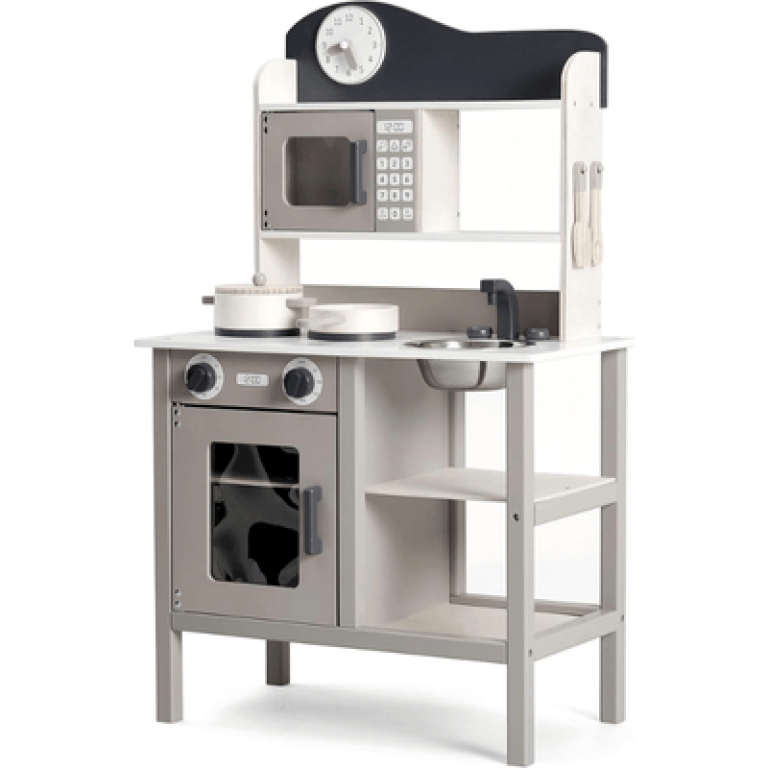 מטבח משחק לילדים מעץ דגם שרון חוויית בישול אמיתית לקטנטנים