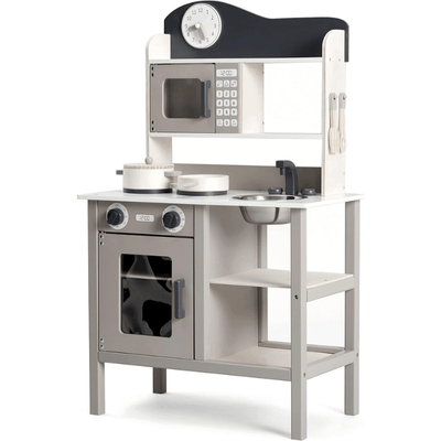 מטבח משחק לילדים מעץ דגם שרון חוויית בישול אמיתית לקטנטנים