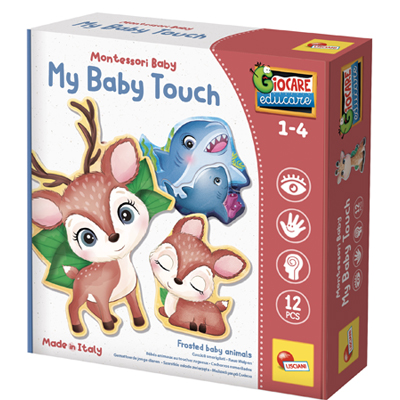 משחק מגע מונטסורי אמא וגורים ליסיאני