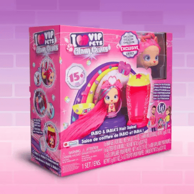 VIP Pets Glam Gems מספרת היופי של פאביו ופאביה