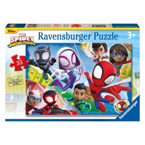 פאזל 35 חלקים ספיידי וחבריו
