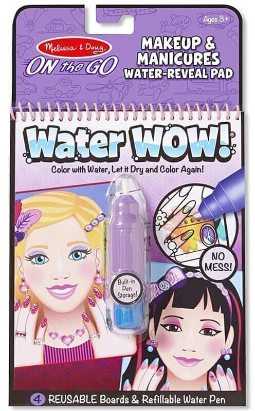 חוברת טוש המיים איפור ומניקור מליסה ודאג Melissa and Doug