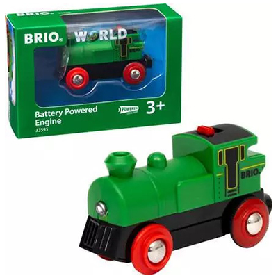רכבת עץ לילדים BRIO קטר חשמלי
