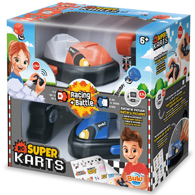 מכוניות על שלט לילדים Buki זוג רכבים