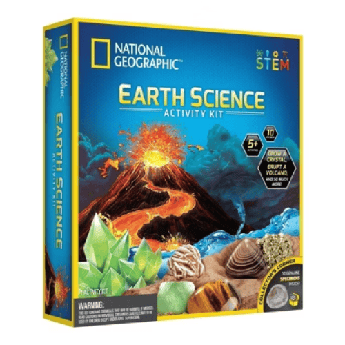 ערכת פעילות למדעי כדור הארץ מדע גיאולוגיה National Geographic