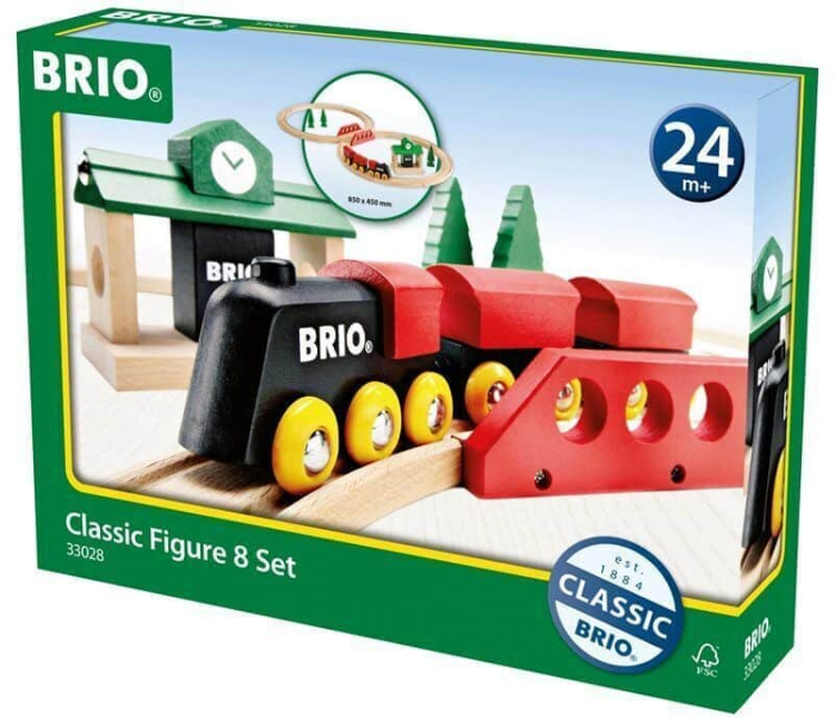 מסלול רכבת עץ קלאסי