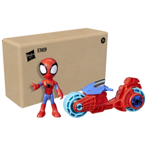סט ספיידרמן עם אופנוע מהיר Spider Man Motorcycle Set
