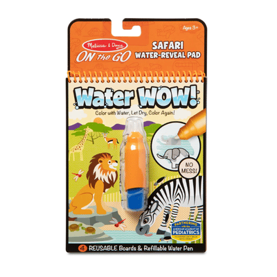 חוברת צביעה במים ספארי Water WOW Melissa & Doug