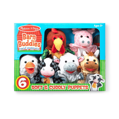 בובות יד חיות החווה Melissa & Doug