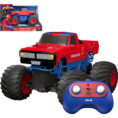 מכונית על שלט ספיידרמן גיפ שטח