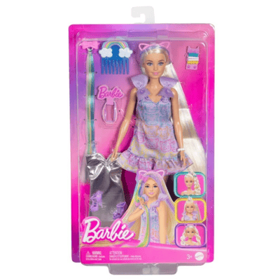 בובת ברבי כיפית ומפוארת ואביזרים Barbie
