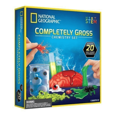 ערכת כימיה ניסויים מגעילים (20 ניסויים) National Geographic